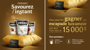 Concours Krema 2025 : Gagnez une escapade + 15 000 $