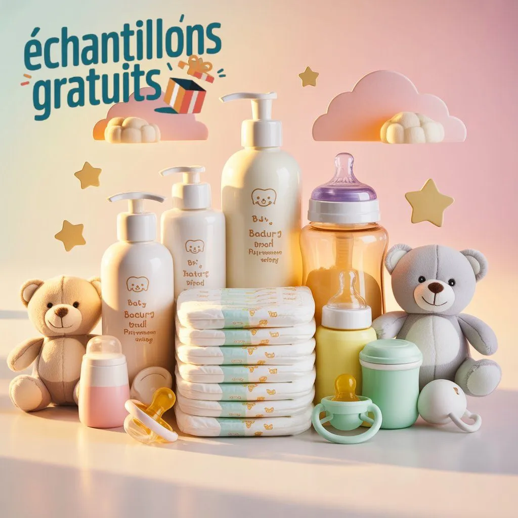Échantillons gratuits pour bébés